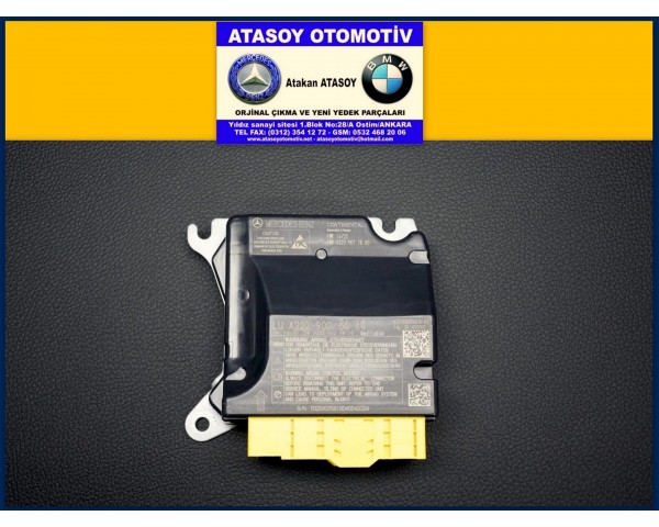 MERCEDES W222 AİRBAG BEYNİ 2229008614 , 2229009612 2179000501 , 2179005700 A2229008614 A2229009612 A2179000501 A2179005700 A2C98058902 A2C38198000 A2C85901112 A2C85901111